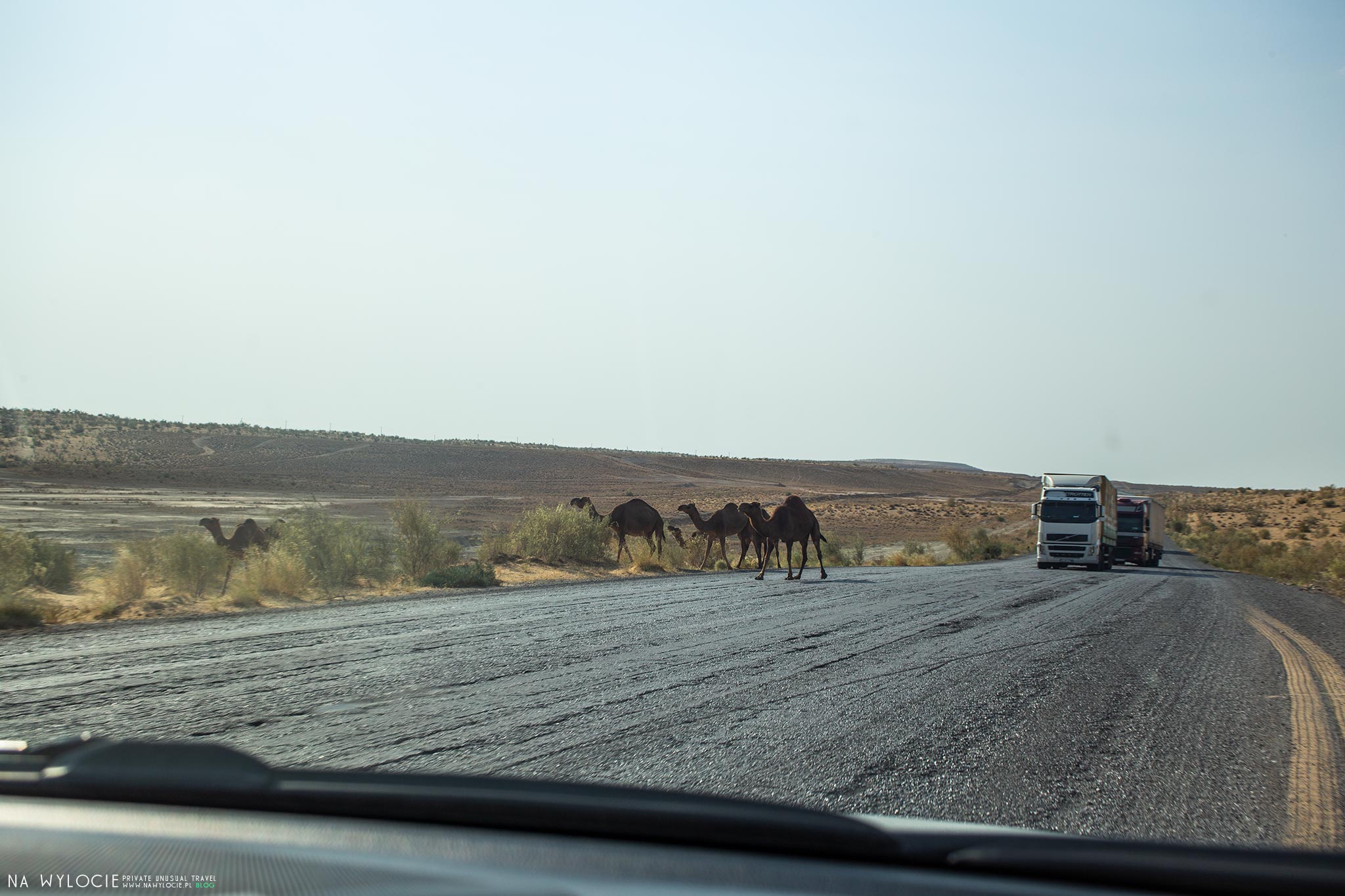 Wyprawa na pustynię Kara Kum w Turkmenistanie