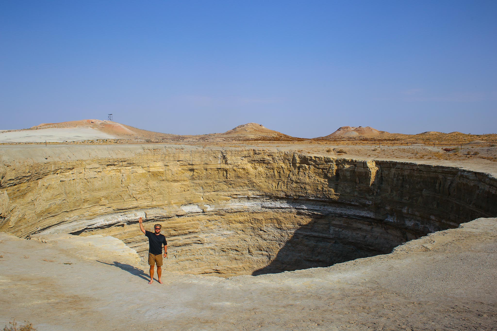 Pustynia Kara Kum w Turkmenistanie