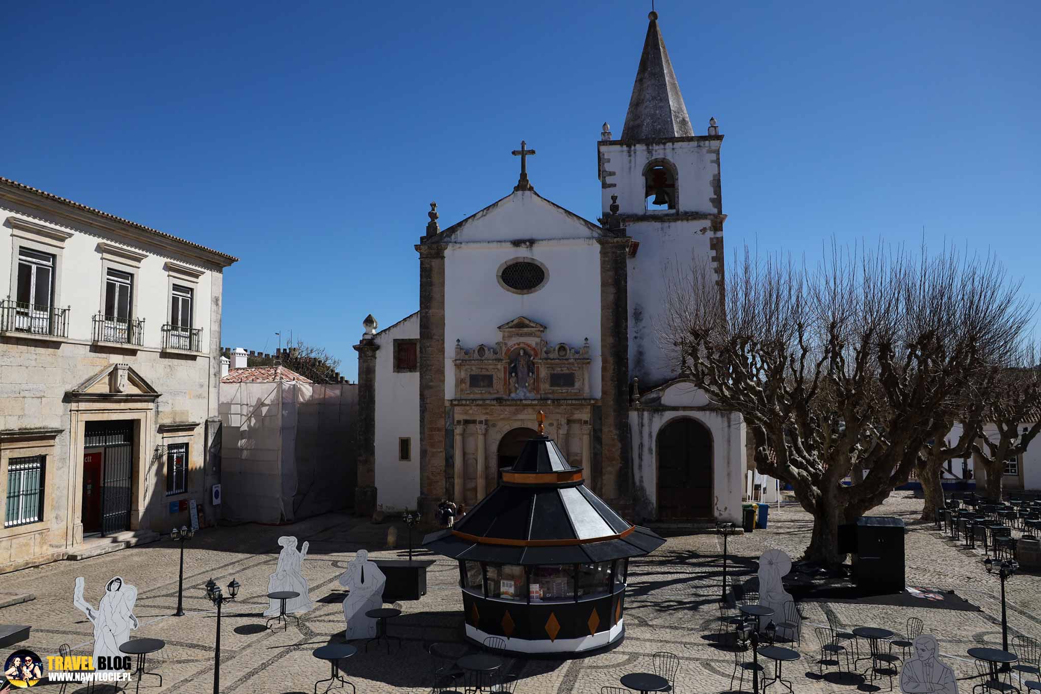 Średniowieczne miasto Obidos - kościół Świętej Marii