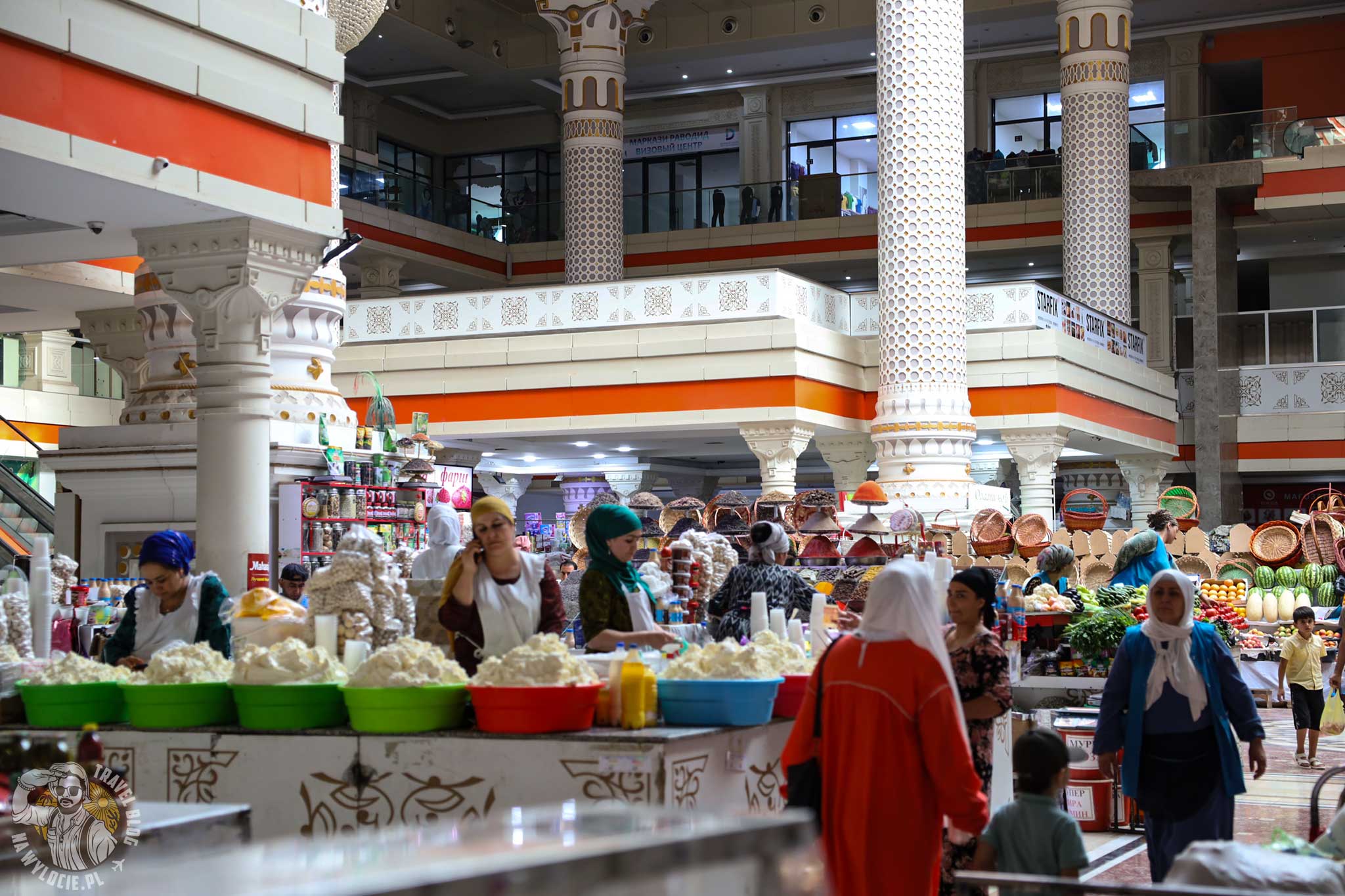 Mehrgon Market w Duszanbe - bazary Tadżykistanu